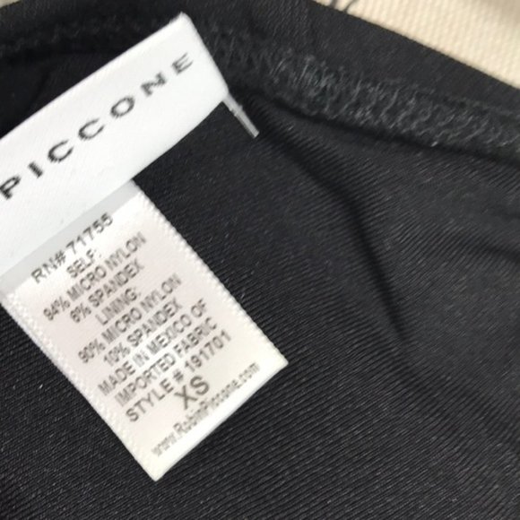 NWOT ROBIN PICCONE Ava Knot Front Bikini Top - Picture 6 of 6